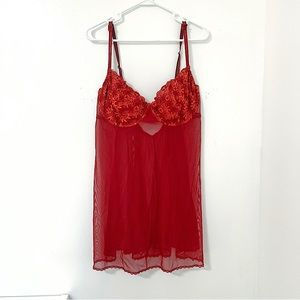 Lane Bryant Intimates Plus Size Red Lingerie
